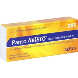 Panto Aristo bei Sodbrennen 20mg Msr. Tabletten 14 ST