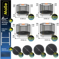 Kesser Trampolin (366 cm)