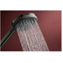 hansgrohe, Duschsystem, Raindance Alive Select S Set de support de douche 125, 3jet EcoSmart avec flexible de douche