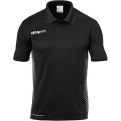 uhlsport Score Poloshirt Kinder schwarz/weiss 140