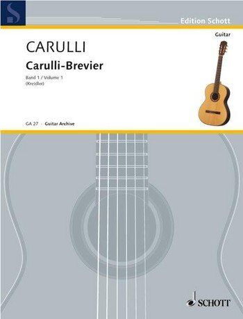 Carulli-Brevier: Ausgewählte Werke für Gitarre. Vol. 1. Gitarre. (Kreidler Gitarren-Studio) - Preis vom 11.10.2026 03:10:56 h