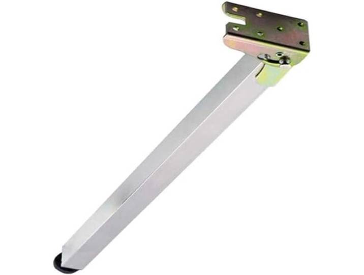 DETXNPNHZ Klappbare Tischbeine aus Edelstahl 176 Pfund belastbar, faltbar, 0–90° arretierbar, verstellbare Füße for das Heimbüro(97cm)