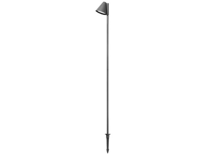 Megatron MT70804 Gartia Schirm Gartenleuchte GU10 Schwarz