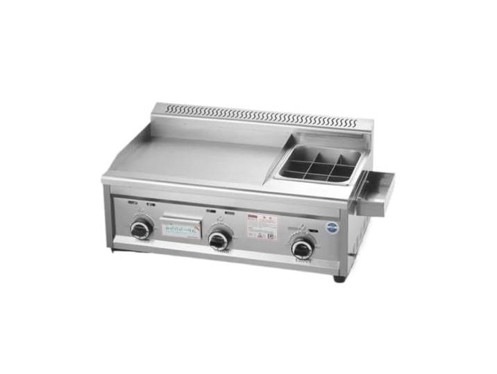 Gas-Teppanyaki-Ausrüstung, Kommerzielle Grill- Und Fritteusenmaschine