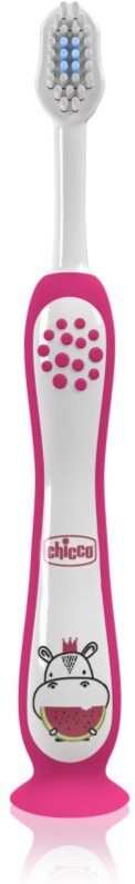 Chicco Toothbrush 3-6y+ brosse à dents pour enfant Hippo 1 pcs