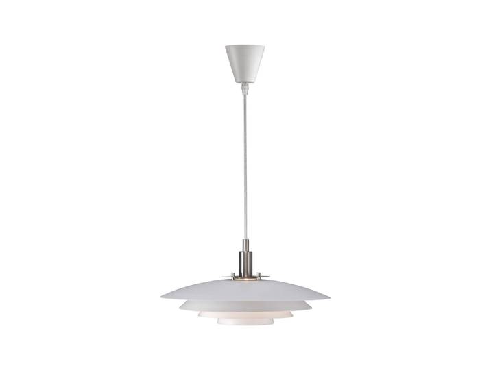 Nordlux Hängelampe Bretagne, dimmbar, weiß / opal, für Wohn- / Esszimmer, Metall, Skandinavisch, Pendelleuchte