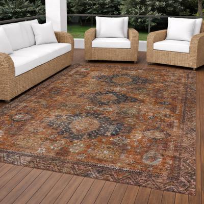 Addison Rugs Machine Washable Indoor/ Outdoor Global Inver Chantille Rug