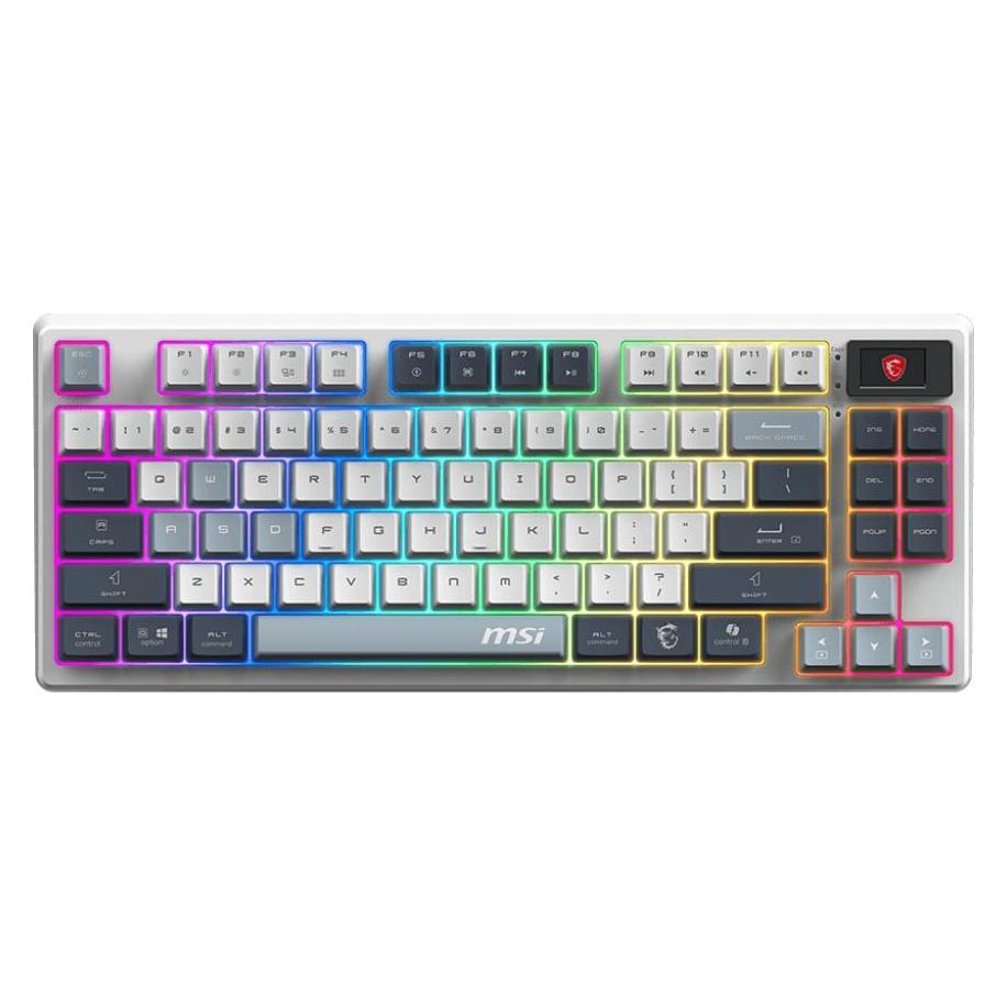 MSI Forge GK600 TKL (US, Kabelgebunden, Kabellos) (FORGE GK600 TKL W SKY US)