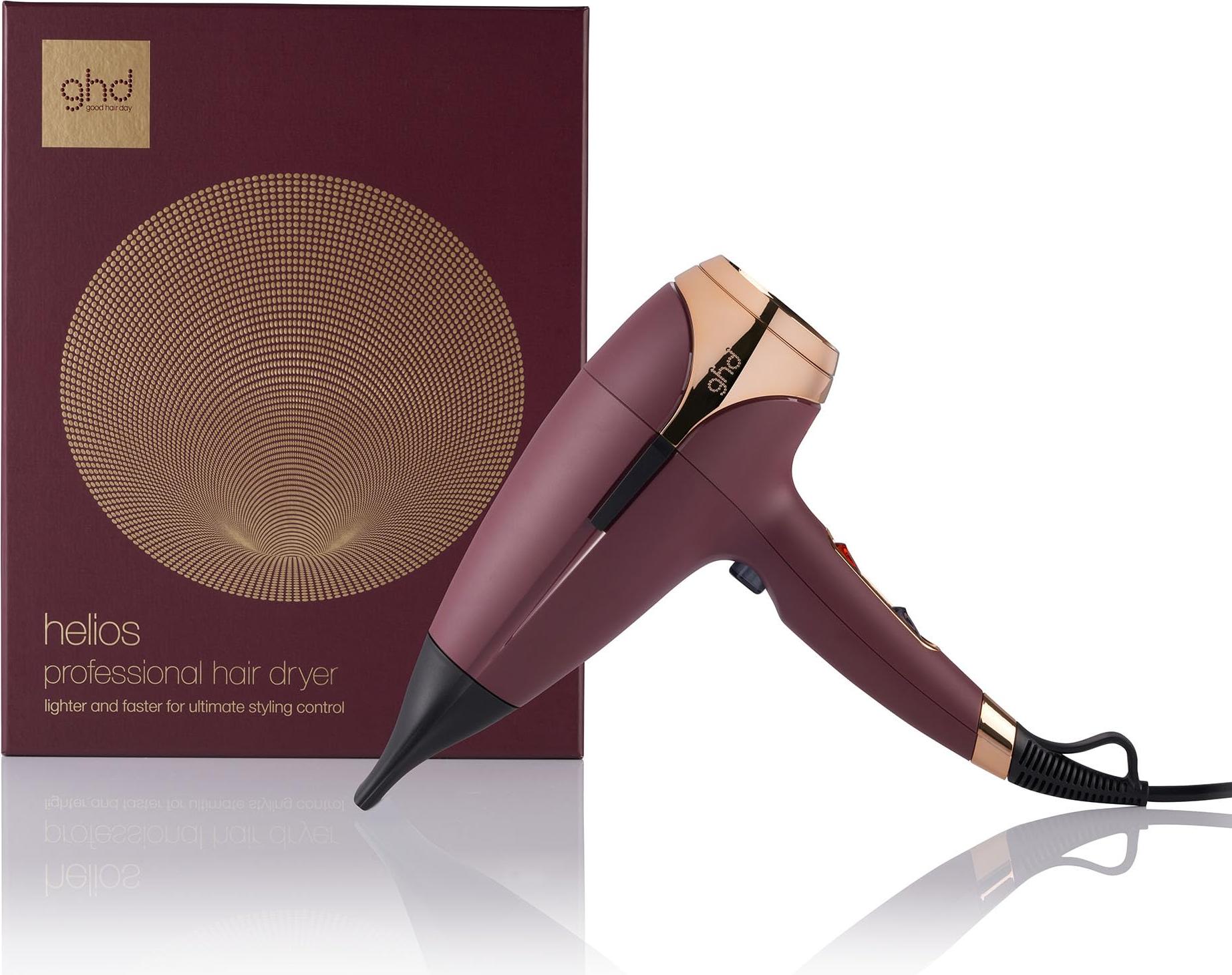 GHD Helios, Gleichstrom, Bordeaux, Einfarbig, 3 m, 220-240 V, 537 g