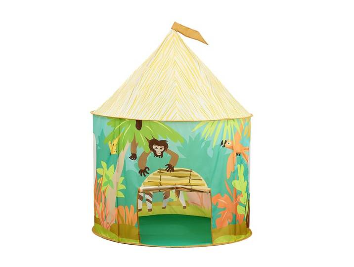 Relaxdays Tente de jeu jungle enfant