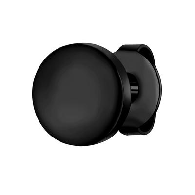 Paar Ohrstecker TRUE REBELS "TR327", schwarz, Ohrringe, Herren, 7,9, Edelstahl