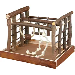 TRIXIE Spielplatz, Rindenholz, 35 × 29 × 25 cm