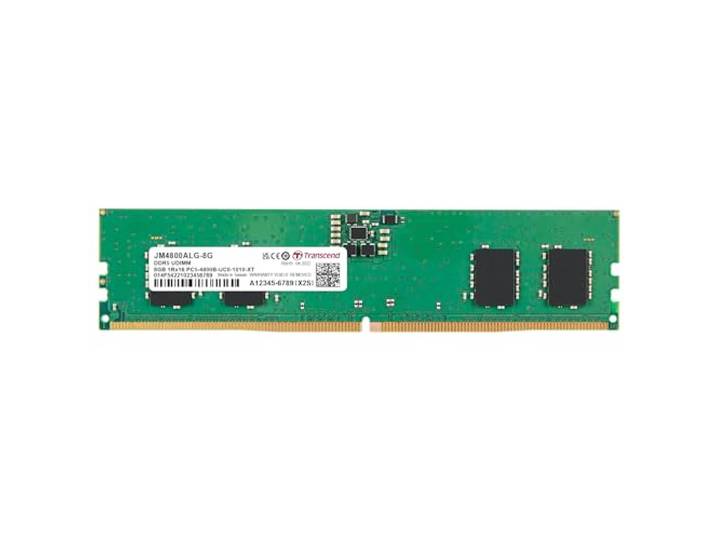 Transcend Lange DIMM-geheugenmodule 8 GB DDR5 4800 MHz - JM4800ALG-8G