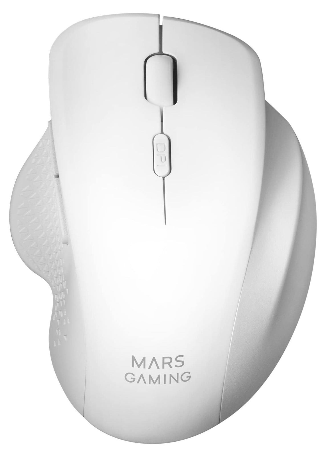 Mars Gaming MMWERGOW draadloze mechanische muis, rechts, 3200 DPI, wit