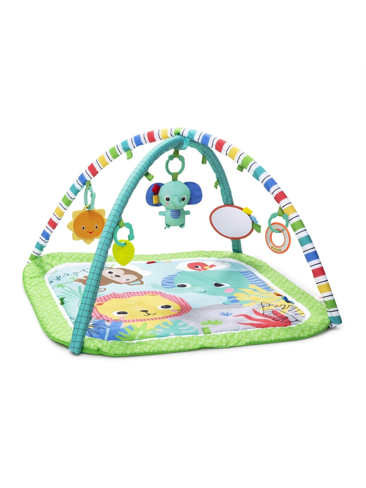 Bright Starts Wild Wiggles FoldAway Spieldecke mit Spielbogen