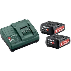 Metabo Basis-Set Ladegerät SC 30 + 2x Akku 12V 2,0Ah (685300000)