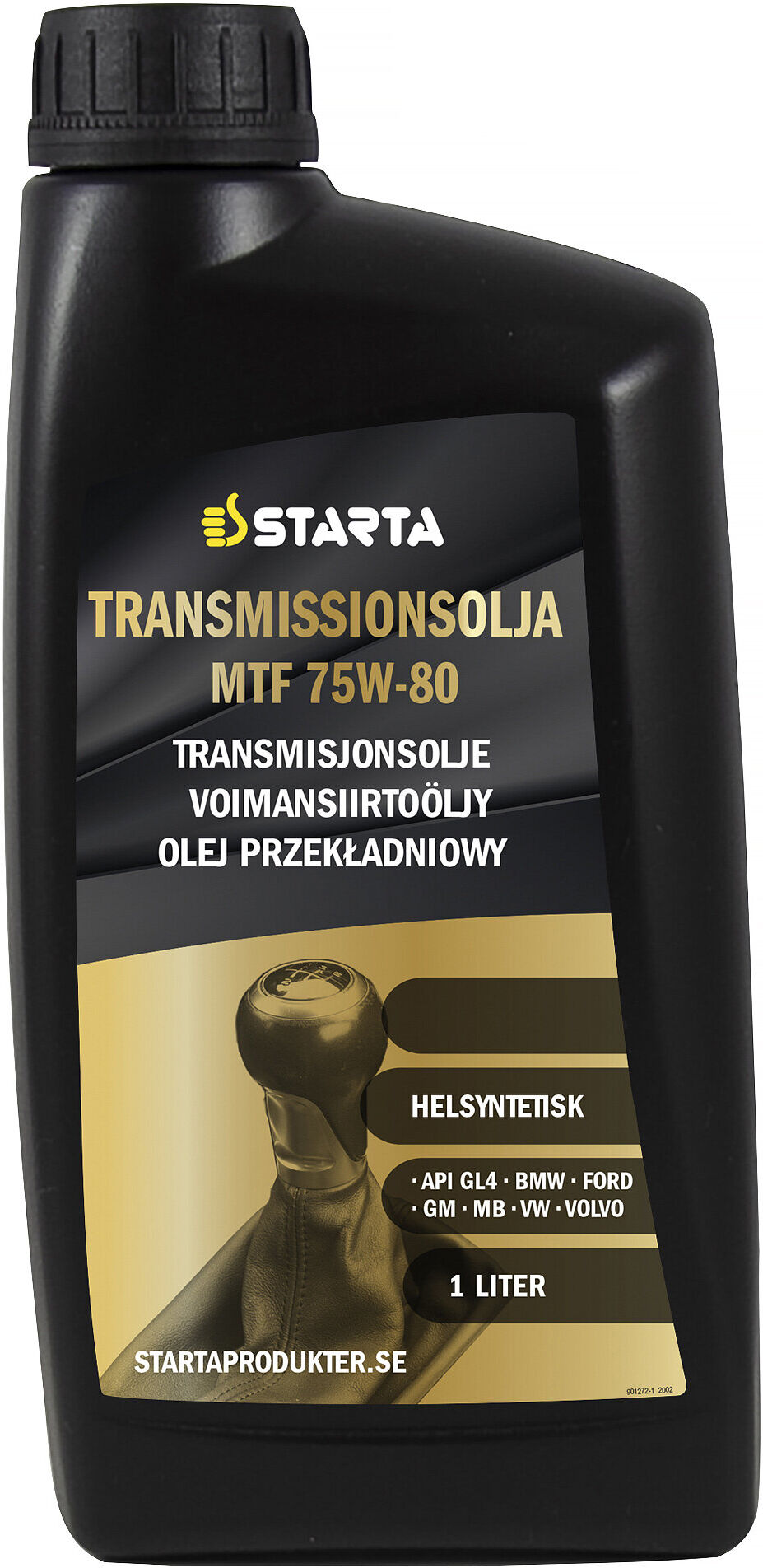 Starta Transmissionsolja MTF75W-80 syntet, 1 l