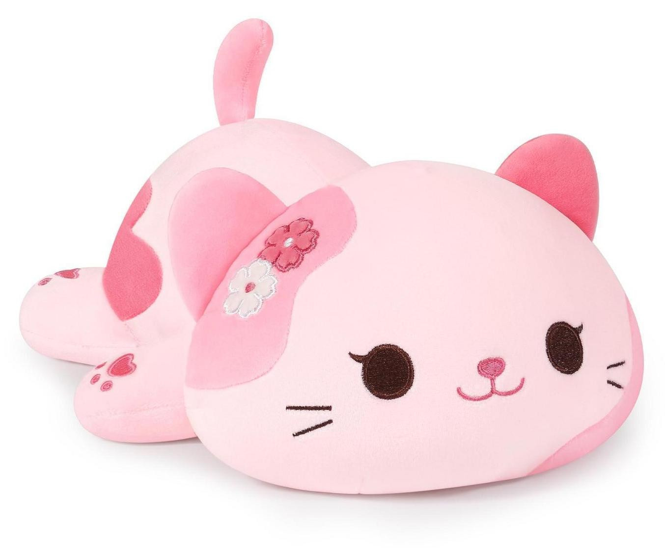 Shownicer Pluche Kattenknuffel - Roze - 23 cm