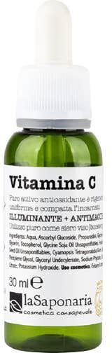 La Saponeria Artigiana Vitamina C Activa Pura Cosmético 30 ml