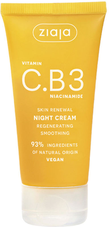 Ziaja Vitamine C.B3 Niacinamide crème visage nuit régénérante 50 ml