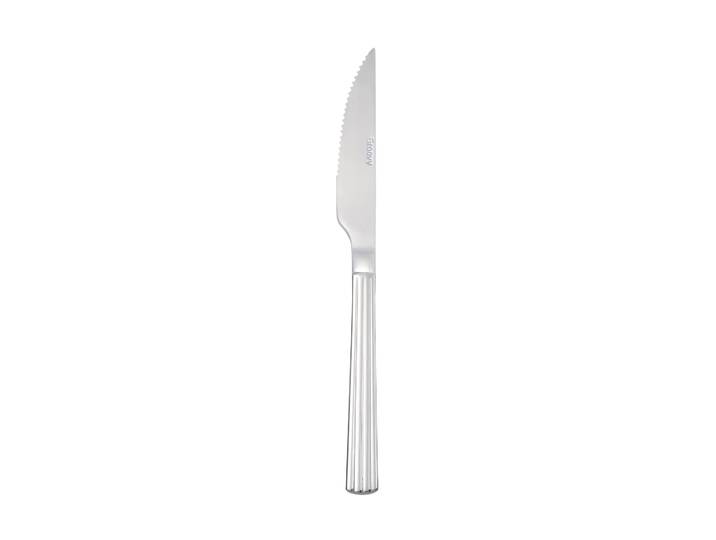 Aida Couteau à steak Groovy Acier inoxydable