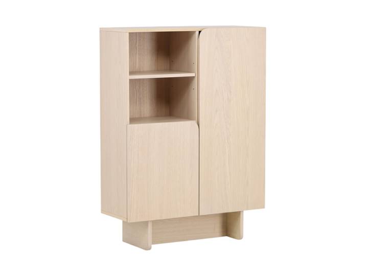 Design Highboard „Tyresö“ Eiche Whitewash VE DESIGN