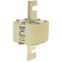 Eaton 800NHG4G Sicherungseinsatz, Niederspannung, 800 A, AC 500 V, 120 kA, NH4, gL/gG, IEC, einfacher Kennmelder, spannungsführende Grifflasche NH4