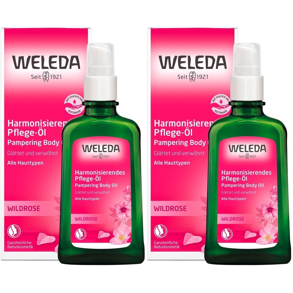 Weleda Wildrose Harmon PFL x2 2x100 ml Öl