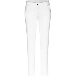 Damen Stretchhosen "JN3001" - 38 - Weiß