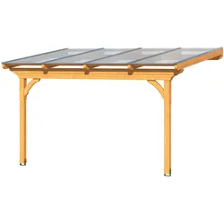Skan Holz Terrassenüberdachung Ravenna 434x250cm aus Douglasie