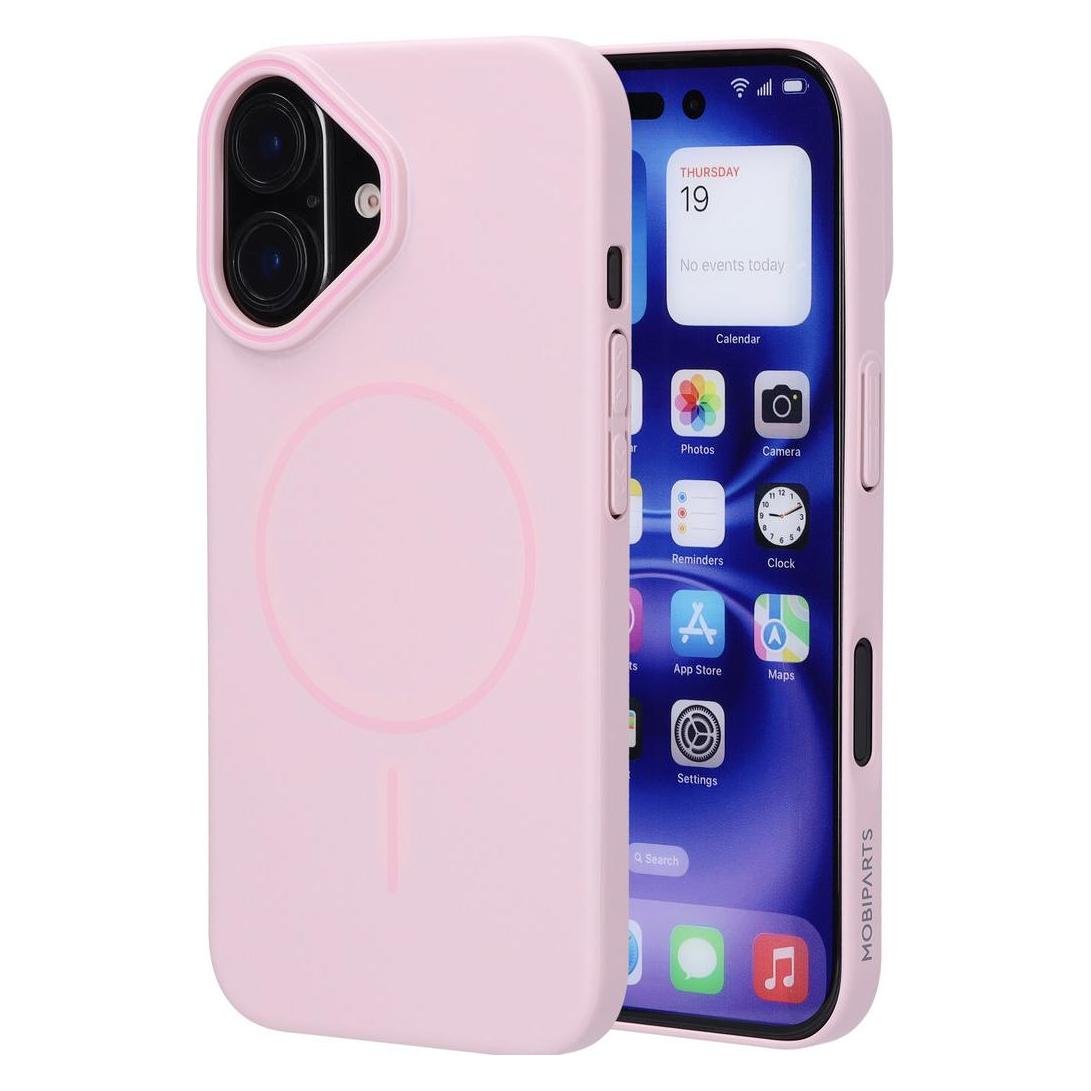 Mobiparts Slim Line Case Apple iPhone 16 (MagSafe Compatible) Blush Pink (Apple iPhone 16) (MP-130290)