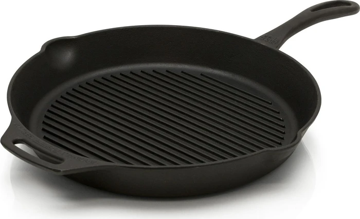Petromax GP35 Grillpfanne aus Gusseisen mit Griff 35 cm