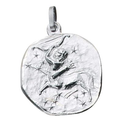 Sternzeichenanhänger JOBO "Anhänger Sternzeichen", silber (silber 925), Schmuckanhänger, Damen, Schütze, Silber 925 (Sterlingsilber), 925 Silber rund