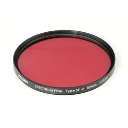 Keldan Spectrum Filter SF -2, 82 mm 2 Stops - Rotfilter