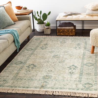 Livabliss Betsy Handmade Persian Floral Cotton Area Rug