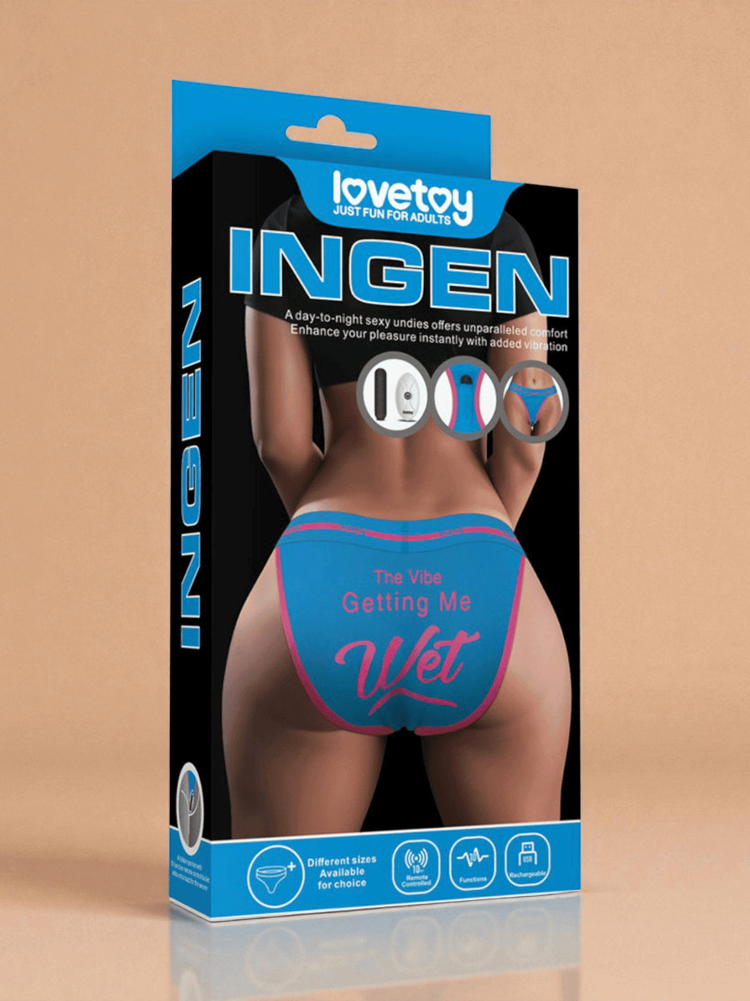 Lovetoy Culotte Sexy Vibrante - Wet