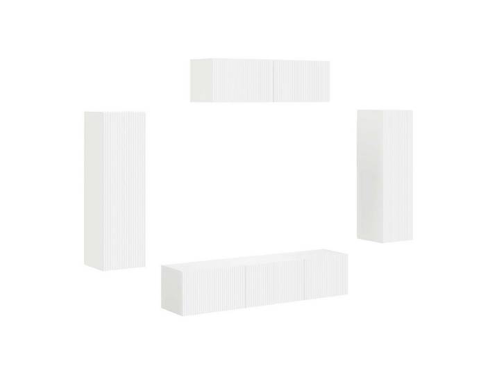 vidaXL TV-Schrank TV-Schränk 5 stk. Weiß (5-St)