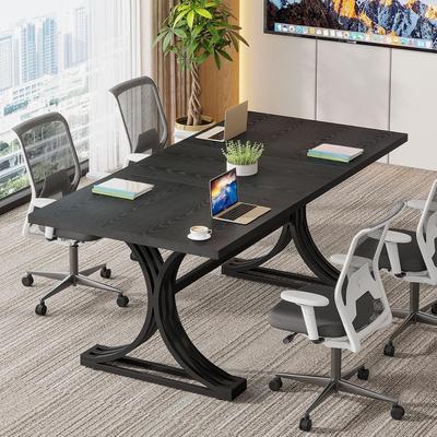 YUZHOU "63"" Rectangular Conference/Meeting/Business Seminar Table, Office Executive Computer Desk"