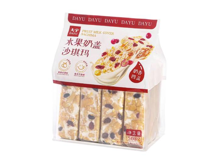 Dayu Sachima mousse au lait aux fruits 508 g