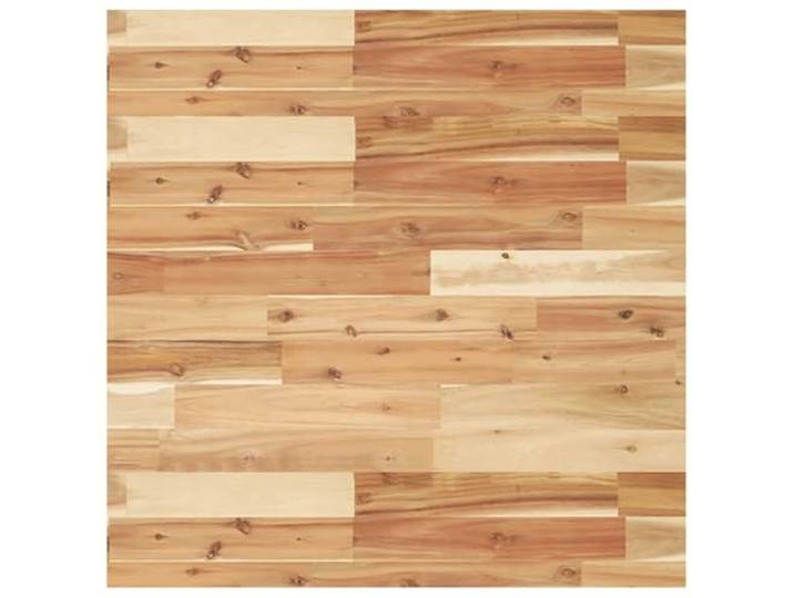 GFDWPUY Tischplatte Massivholz Akazie 70x70x4 cm Robust, Pflegeleicht, Vielseitig für Esszimmer, Küche, Balkon
