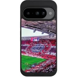 Nivocase Handyhülle für Google Pixel 10 Hülle NIVOpure Case Schwarz FC Bayern München FCB Stadion (Google Pixel 10), Smartphone Hülle, Schwarz