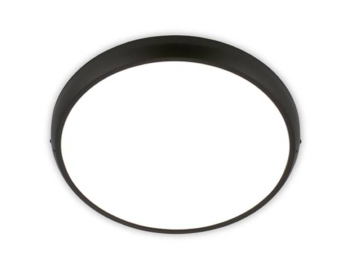 BRILONER - LED Deckenlampe IP44 Neutralweiß Schwarz 37,5 cm