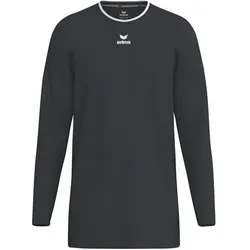 ERIMA Schiedsrichter Trikot Langarm Unisex Erwachsene, Größe S in Schwarz Schwarz