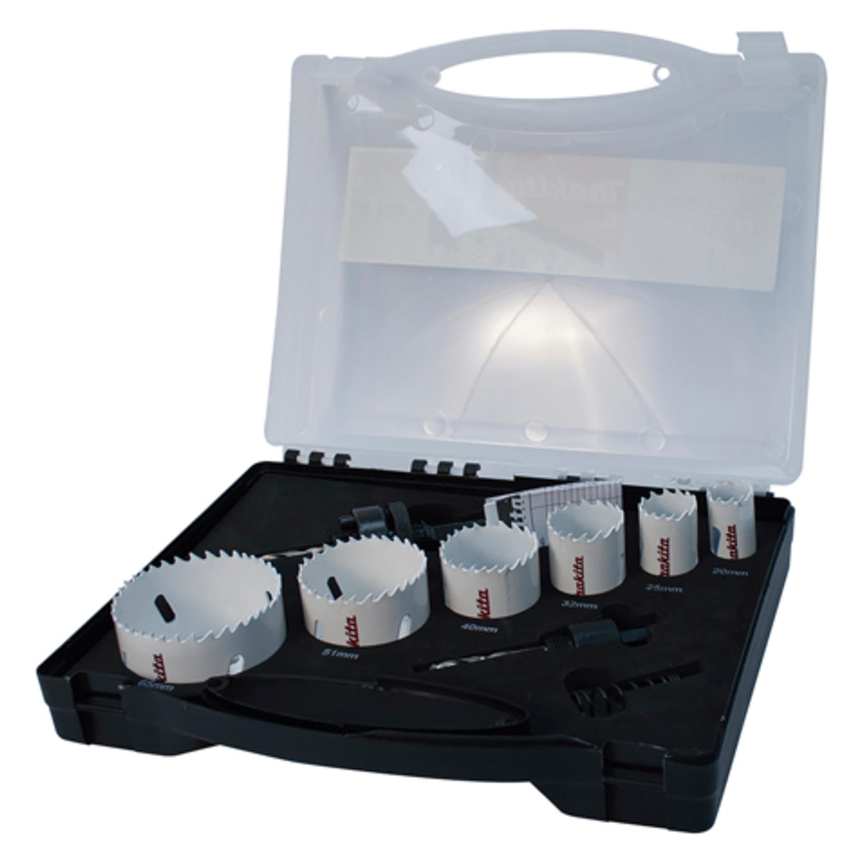 Makita Lochsägenset Elektriker 6tlg (20 mm, 25 mm, 32 mm, 40 mm, 51 mm, 65 mm) (D-47139)