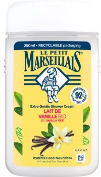 Le Petit Marseillais Vanilla Milk BIO gel de duche cremoso 250 ml. Vanilla Milk BIO