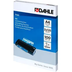 DAHLE Laminierfolien glänzend 125 mikron A4