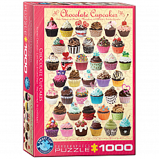 eurographics Puzzle - Schokoladen Cupcakes - 1000 Teile 300778