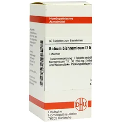 Kalium Bichromicum D 6 Tabletten 80 St