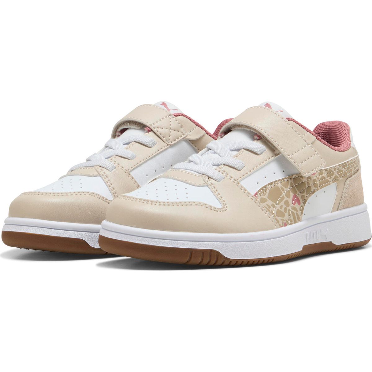 Puma Rebound Slam Lo Winter Safari AC PS silver fog-birch-puma white (01) 13 407462-01-13