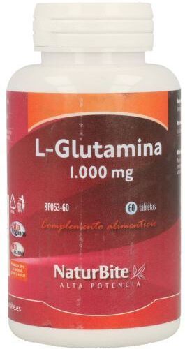 Naturbite L-Glutamine 60 capsules 1000 mg
